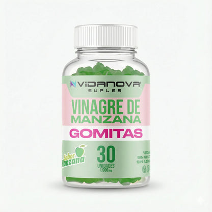 GOMITAS VINAGRE DE MANZANA 1000MG