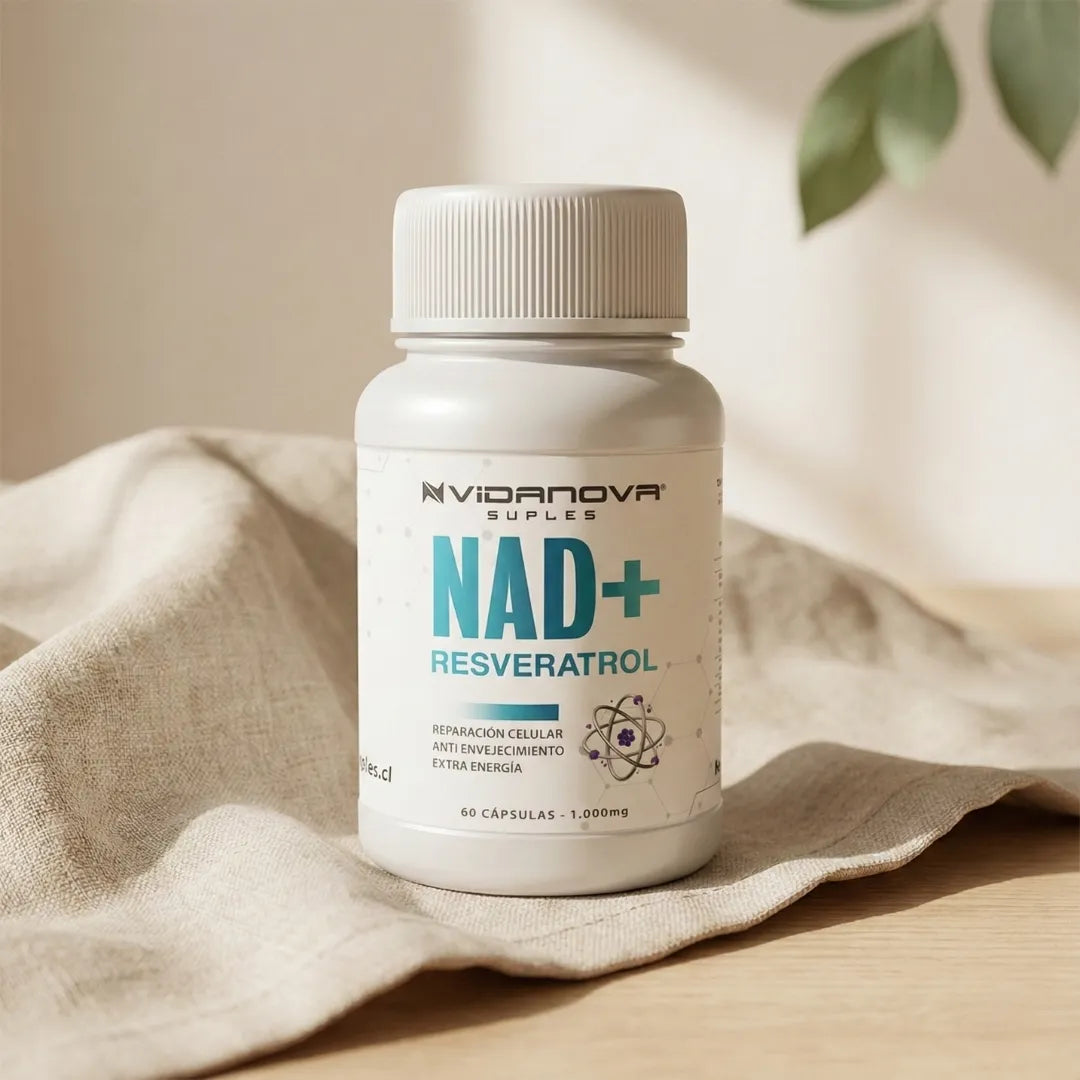 NAD+ RESVERATROL 1000MG 60 CAPS