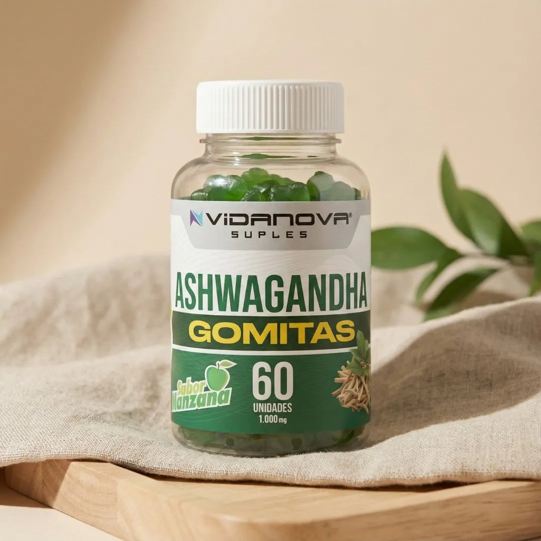 60 GOMITAS ASHWAGANDHA 1000mg