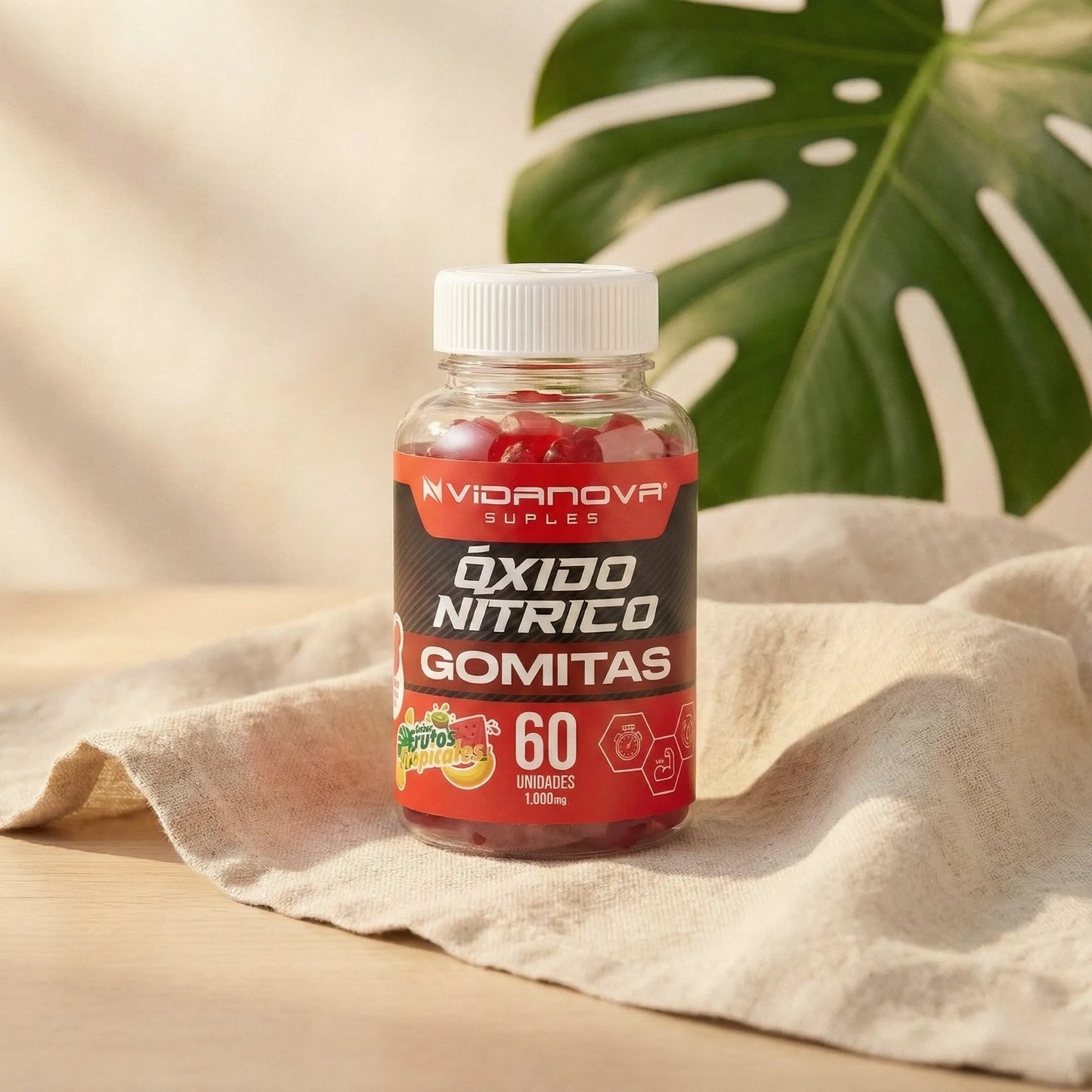 60 GOMITAS OXIDO NITRICO 1000mg